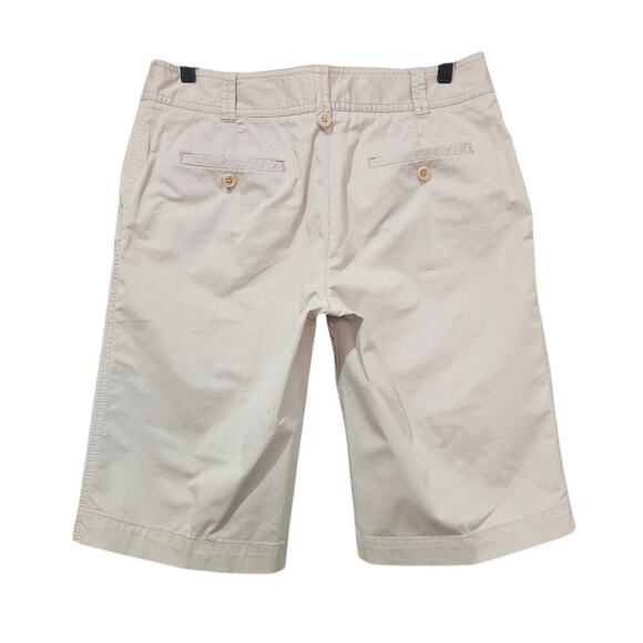 Talbots 12" Bermuda Shorts White Size 8 - Picture 2 of 4